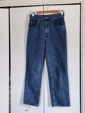 Suzi Kondi Dark Blue Straight Leg Women's Jeans